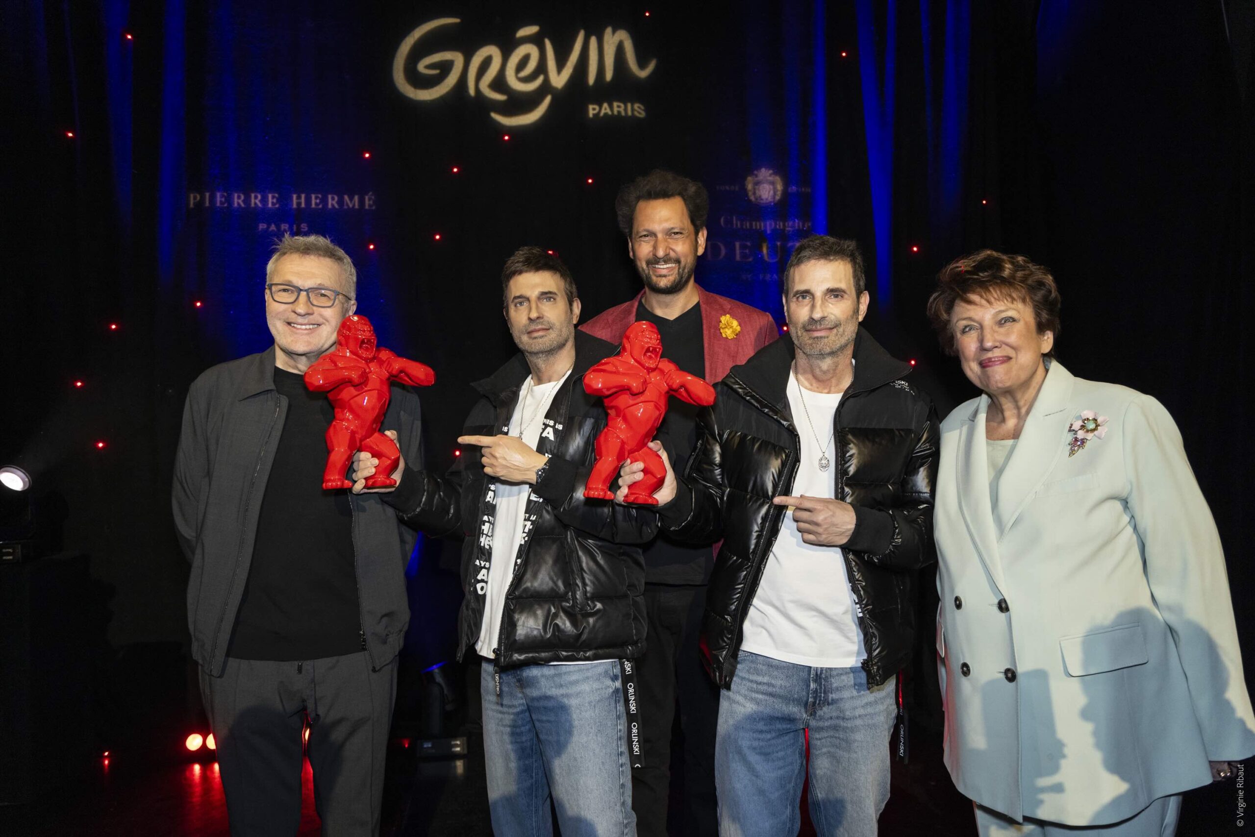 R. Orlinski L. Ruquier E. Antoine R. Bachelot